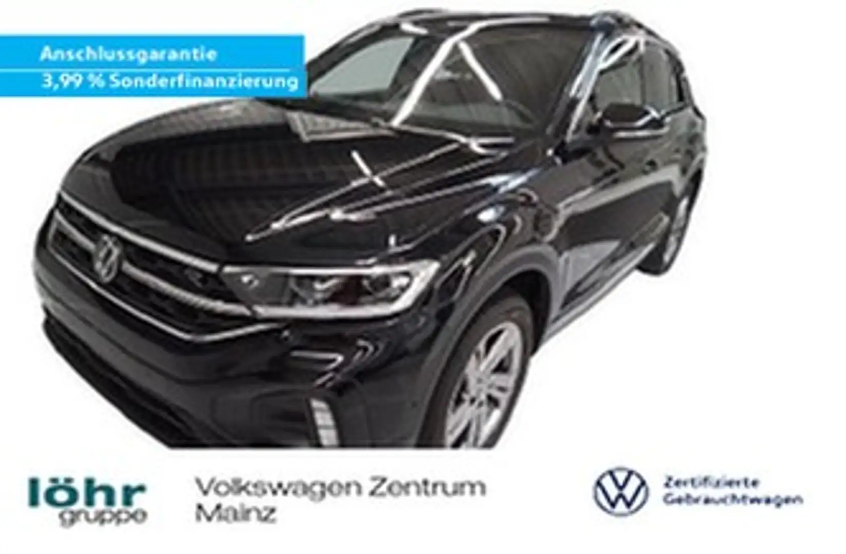 Volkswagen T-Roc 1.0 TSI R-Line Schwarz - 1