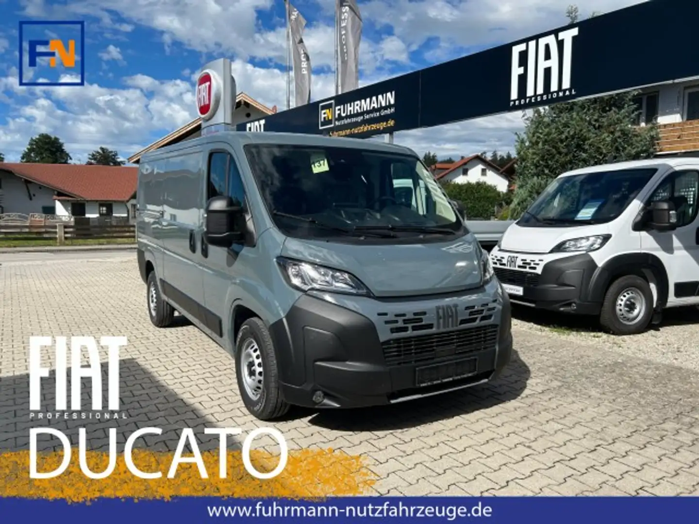 Fiat Ducato KASTENWAGEN 35 L2H1 140AT Gris - 1
