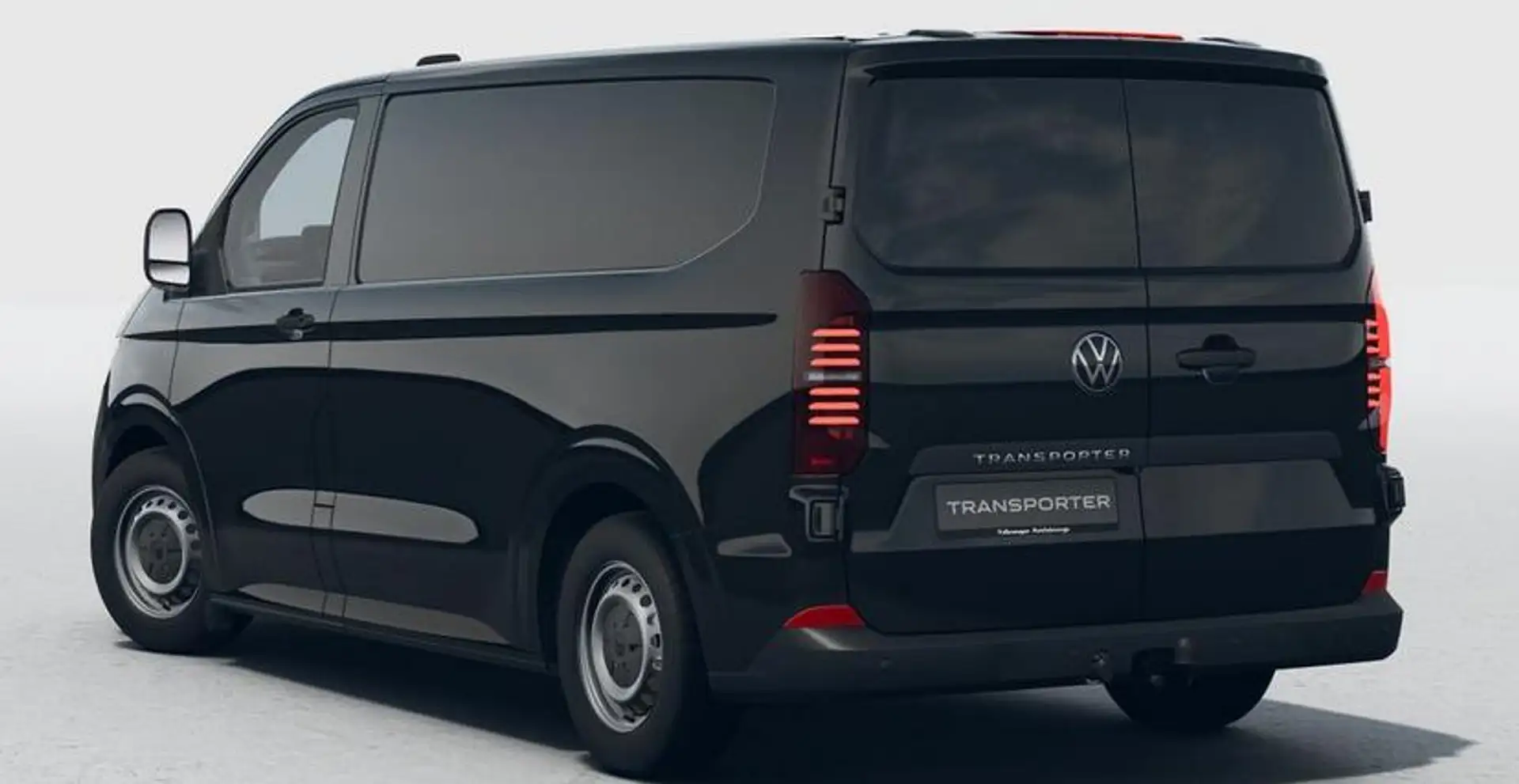 Volkswagen T7 Transporter Kastenwagen Basis 2.0 TDI 150PS, Schwarz, HECKF... Černá - 2