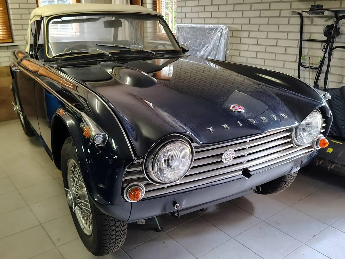 Triumph TR4 TR4A IRS Blau - 1