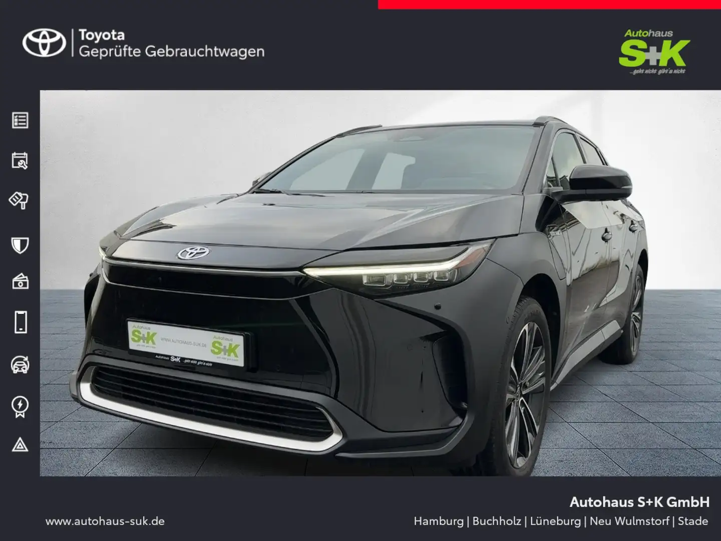 Toyota bZ4X FWD CCS +CARPLAY+WINTER-PAKET+ACC+360° KAMERA+ Schwarz - 1