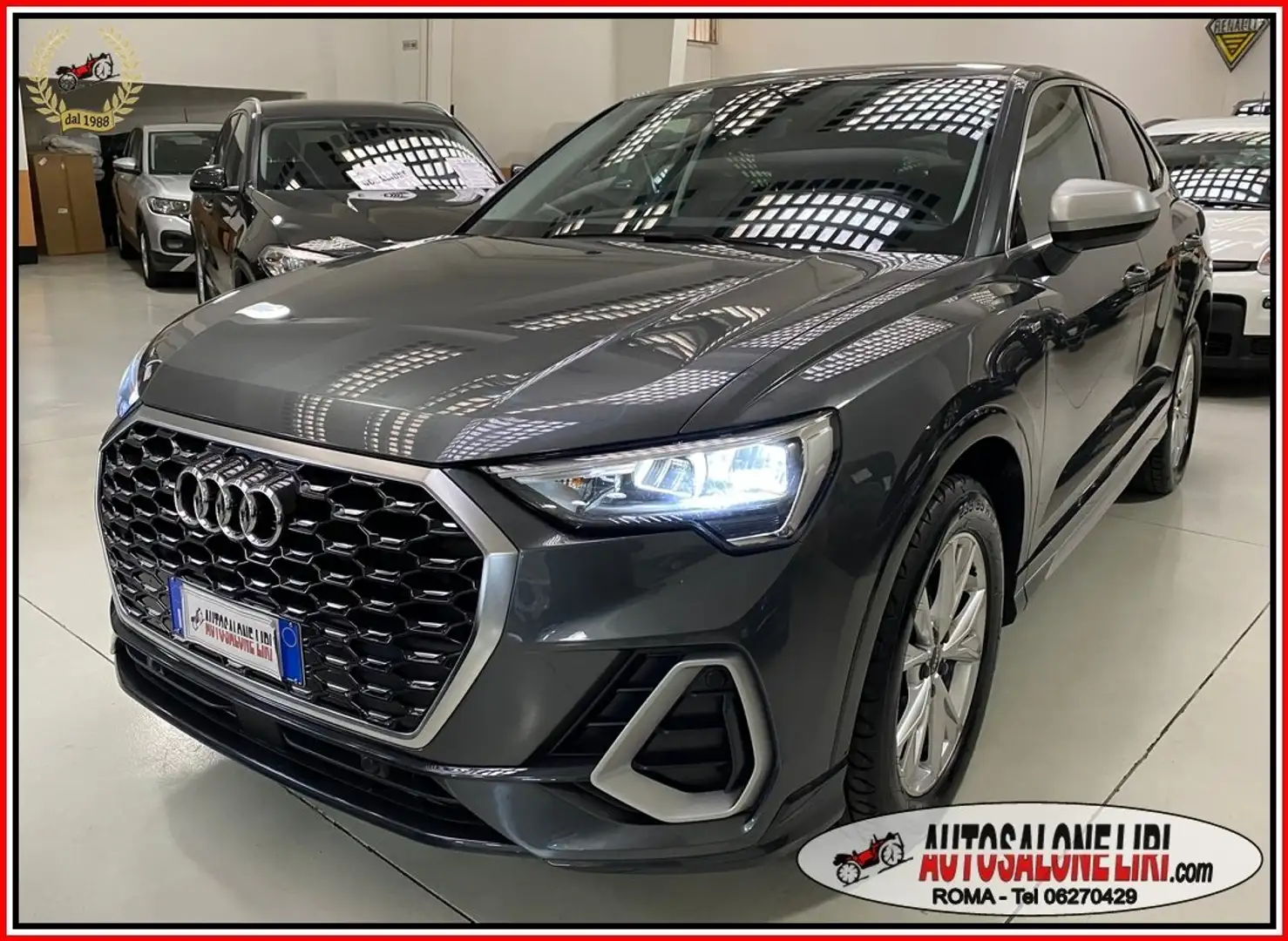 Audi Q3 Sportback 35 1.5 Tfsi 150cv Mhev S-line S-tronic Gris - 1