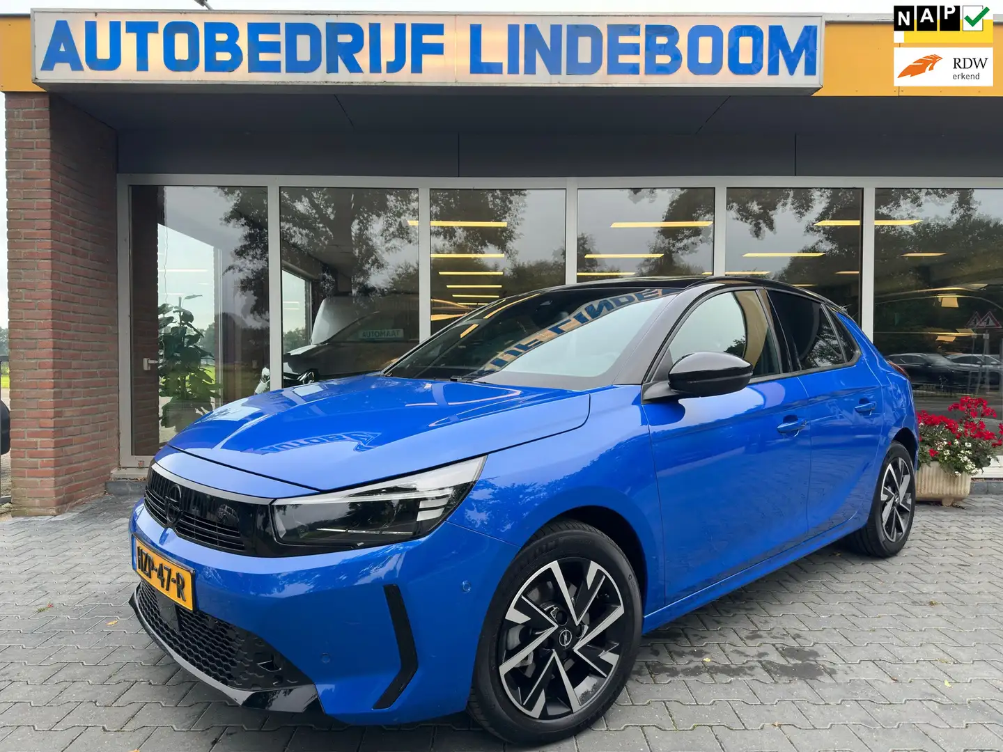 Opel Corsa 1.2 Turbo GS 130PK Automaat Panoramadak Apple Carp Bleu - 1