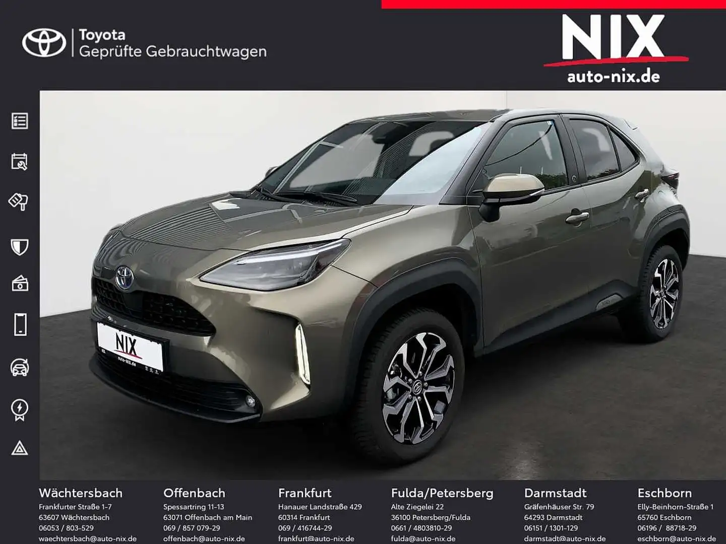 Toyota Yaris Cross 1.5 Hybrid Team D + Winter + Safety Brun - 1