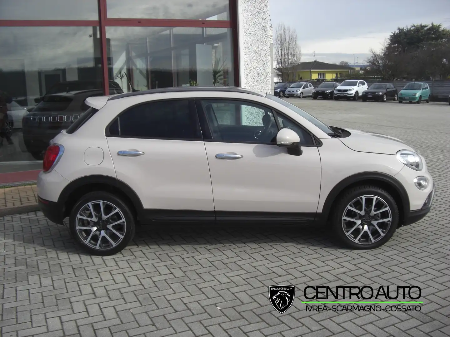 Fiat 500X 500X 1.6 mjt Cross 4x2 120cv Beżowy - 2