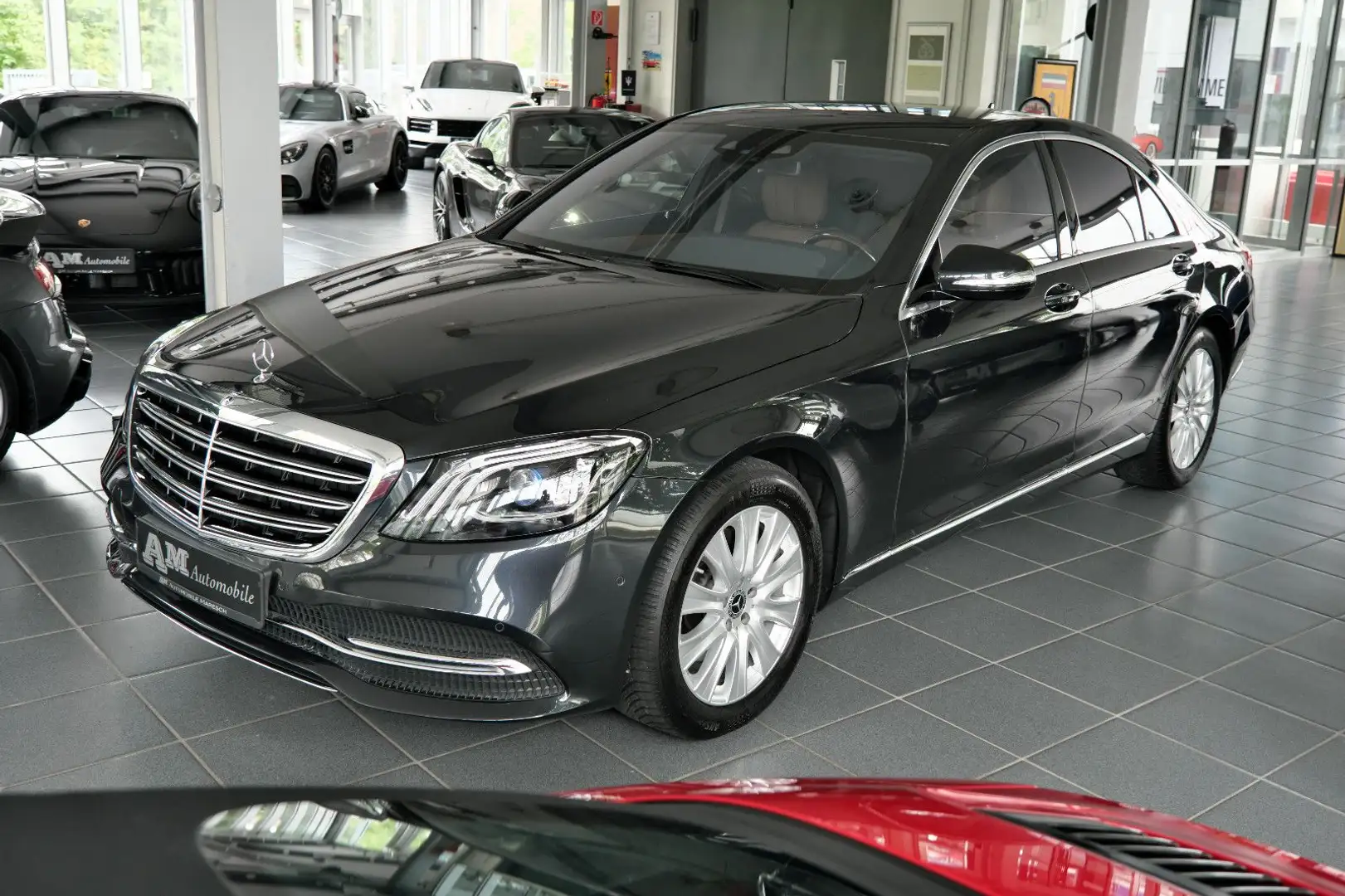 Mercedes-Benz S 350 d Burmester Multibeam LED orig. 75`km DE Nero - 1
