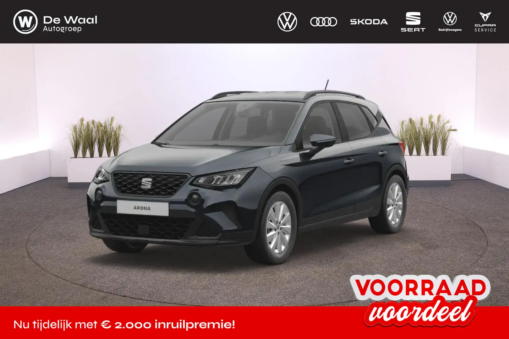 SEAT Arona Style Business Connect 1.0 85 kW / 115 pk EcoTSI S Grau - 1