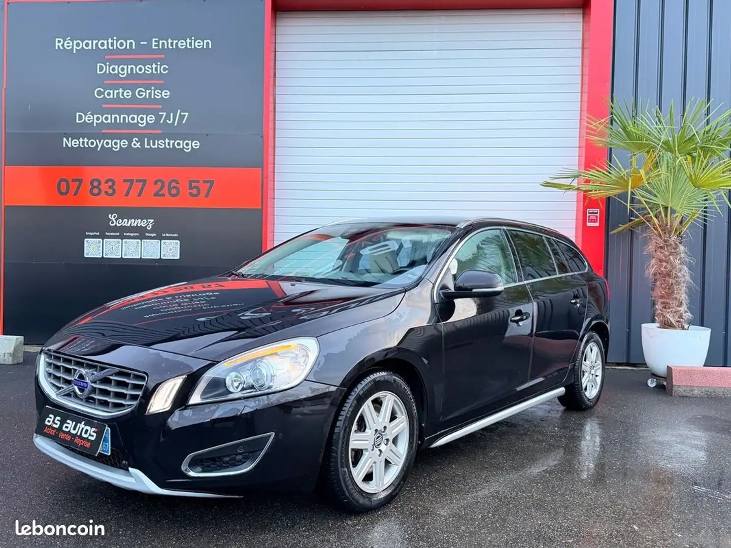 Volvo S60 I D5 2.4 TDI 20V AWD GEARTRONIC 205 CV BOITE AUTO 2 EME MAIN GPS- CUIR Noir - 2