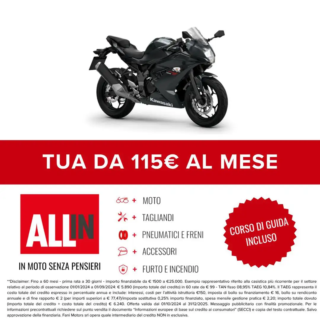 Kawasaki Ninja 125 . Nero - 2
