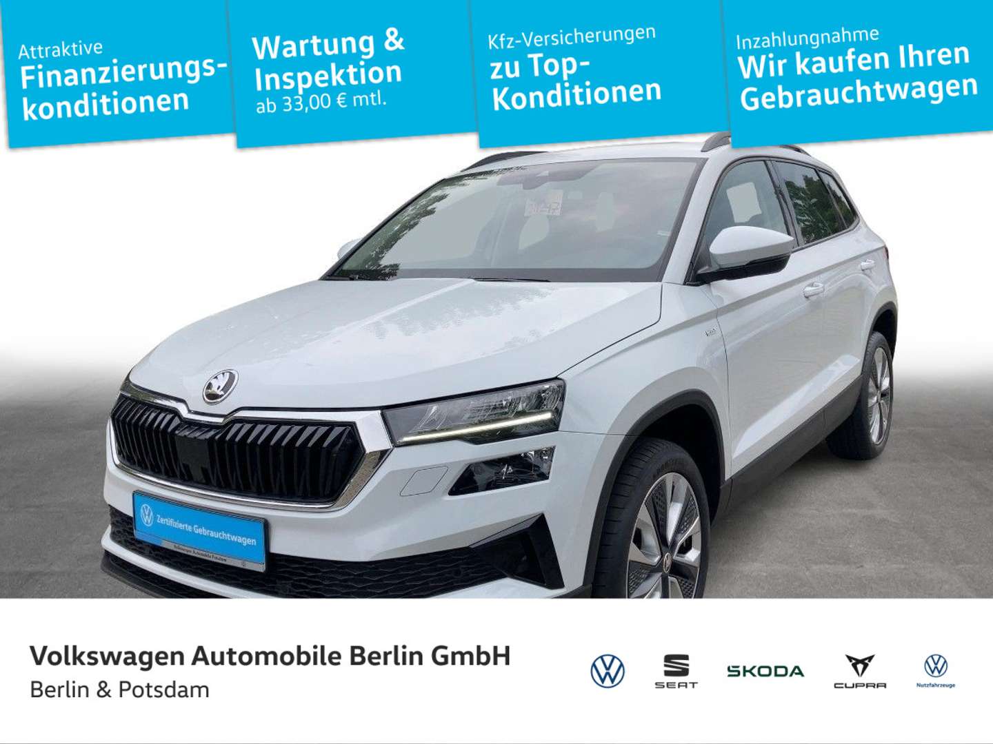 Skoda Karoq nuo 478 €/ mėn Benzinas 2023m. Kita Automatinė