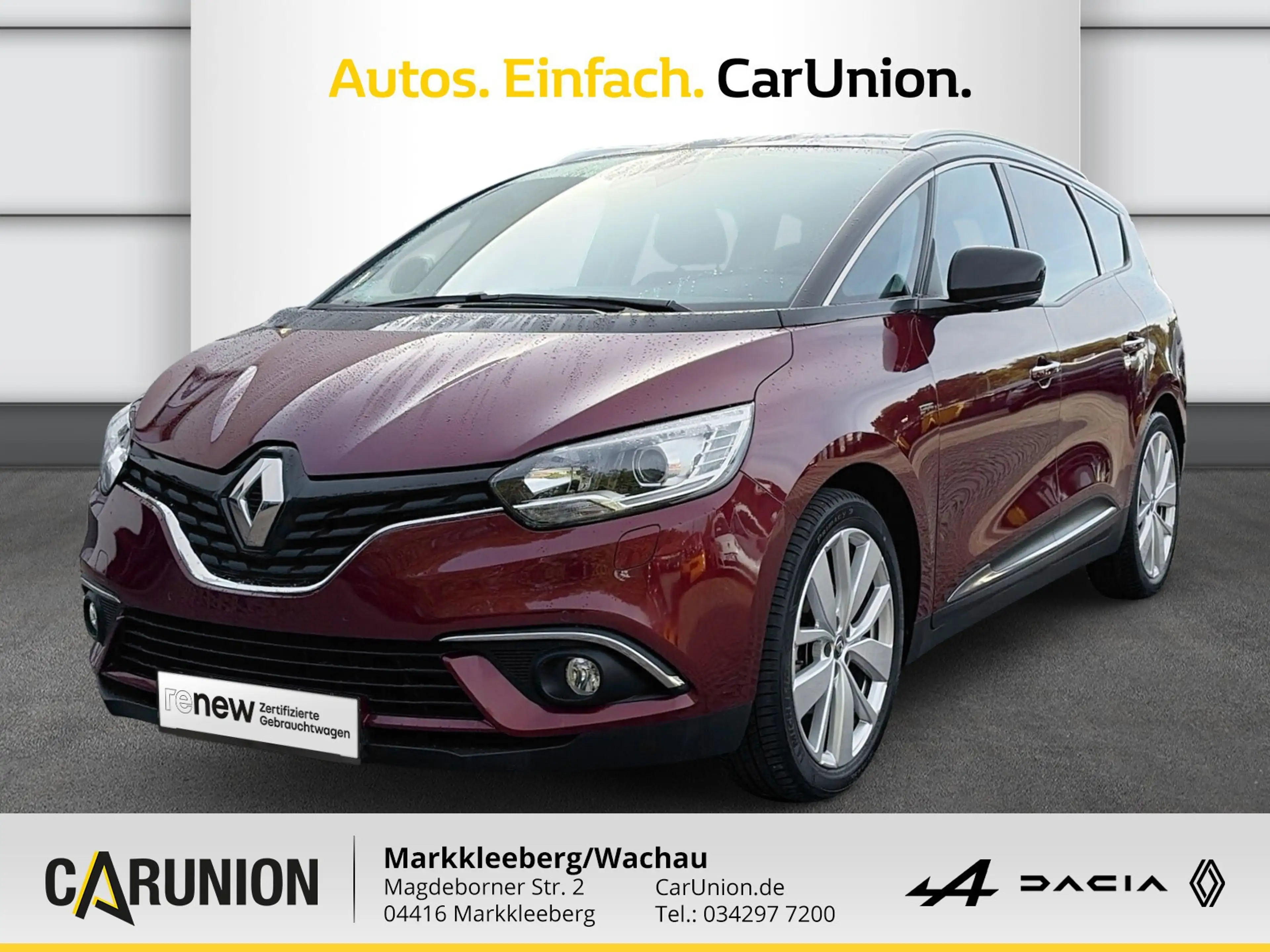Renault Grand Scenic Scenic LIMITED Deluxe TCe 140 7-Sitzer