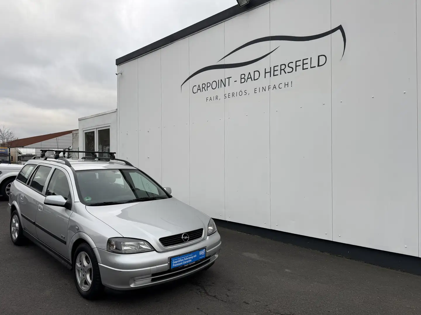 Opel Astra Basis 1.6L +AUTOMATIK+SERVICE+KLIMA+ Silber - 1