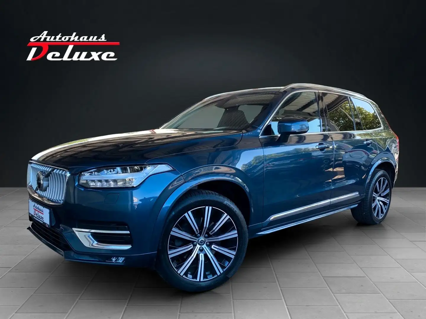 Volvo XC90 B5 AWD INSCRIPTION NAVI-360°KAMERA-7-SITZE Blau - 1