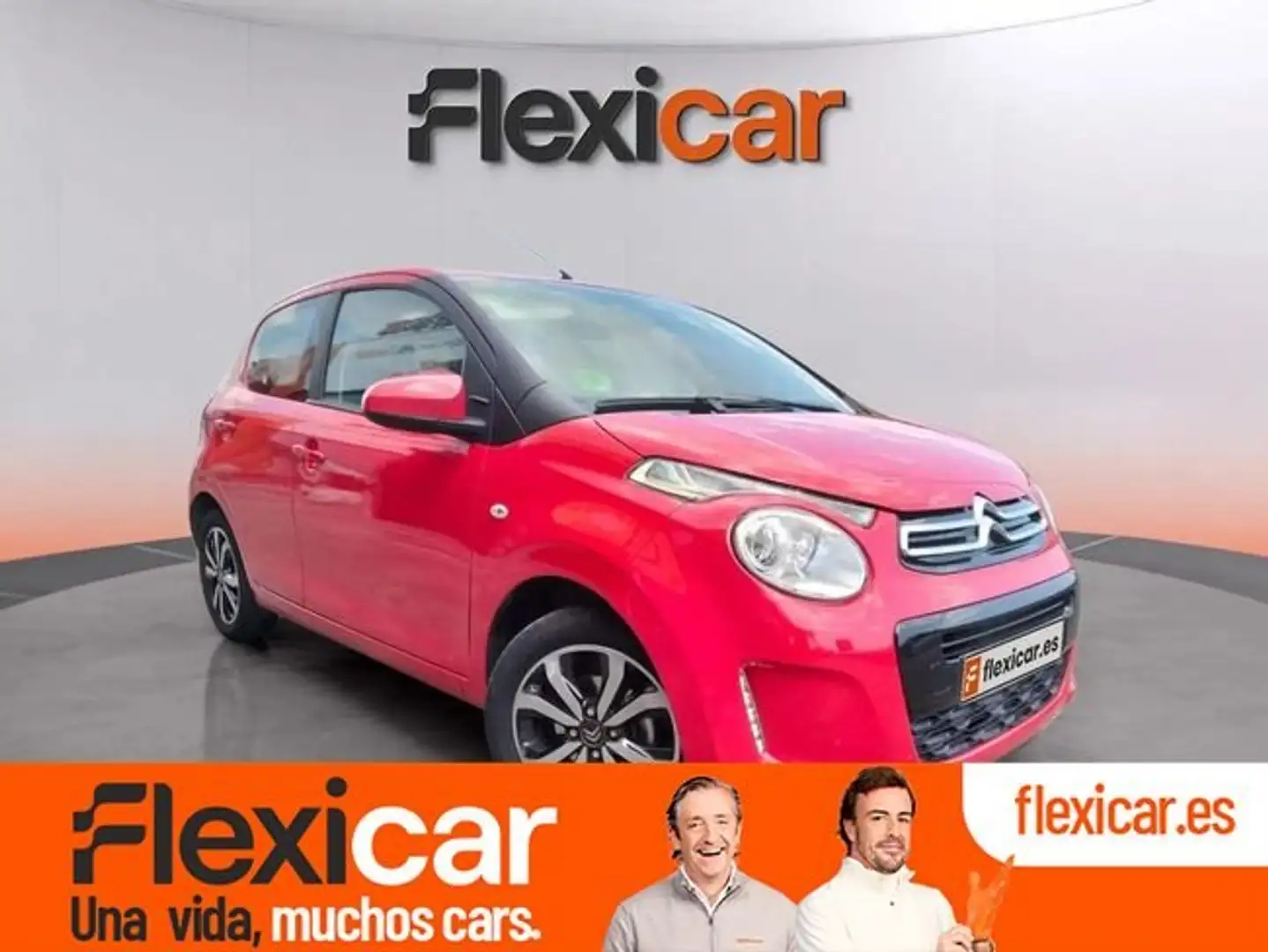 Citroen C1 Airscape+VTi+53kW+%2872CV%29+Shine Rojo - 1