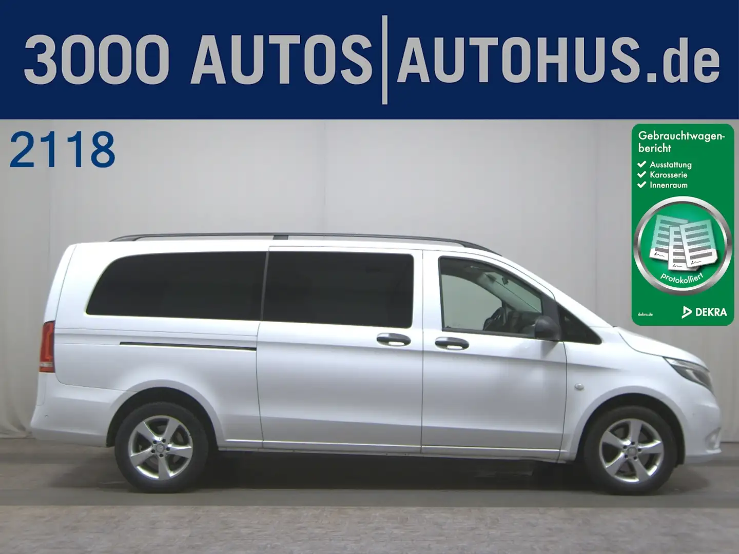 Mercedes-Benz Vito Mixto CDI 4M extralang 5-Sitze AHK Navi RFK Blanc - 1