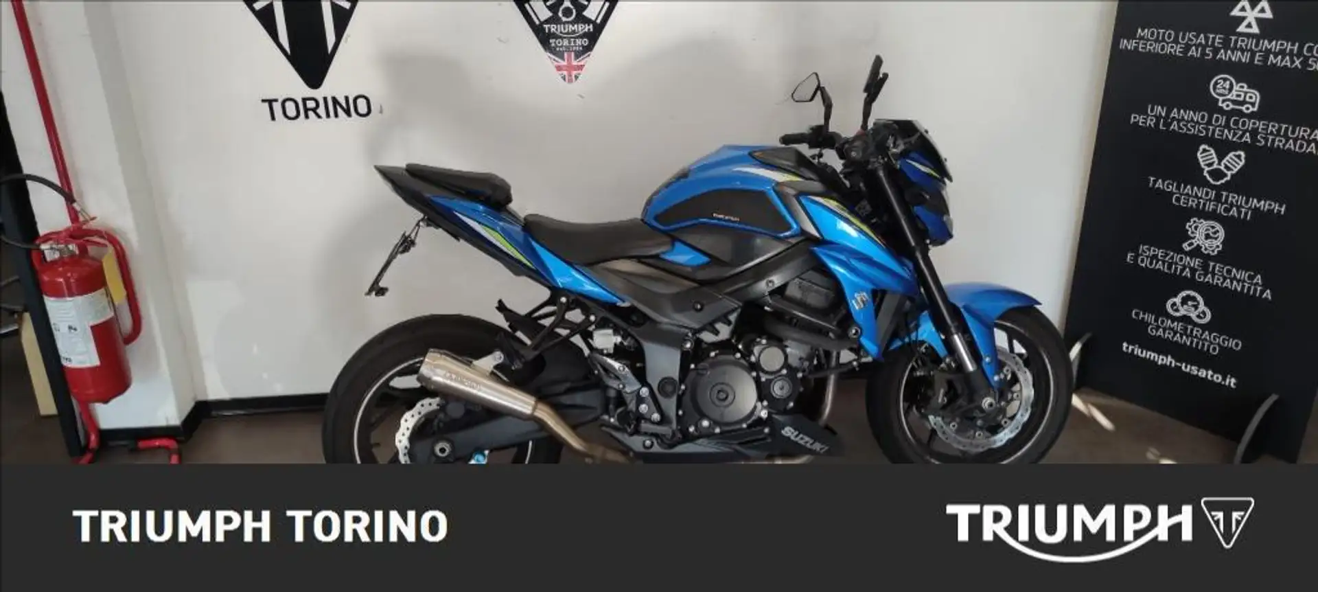 Suzuki GSX-S 750 Abs dep.A2 Синій - 1