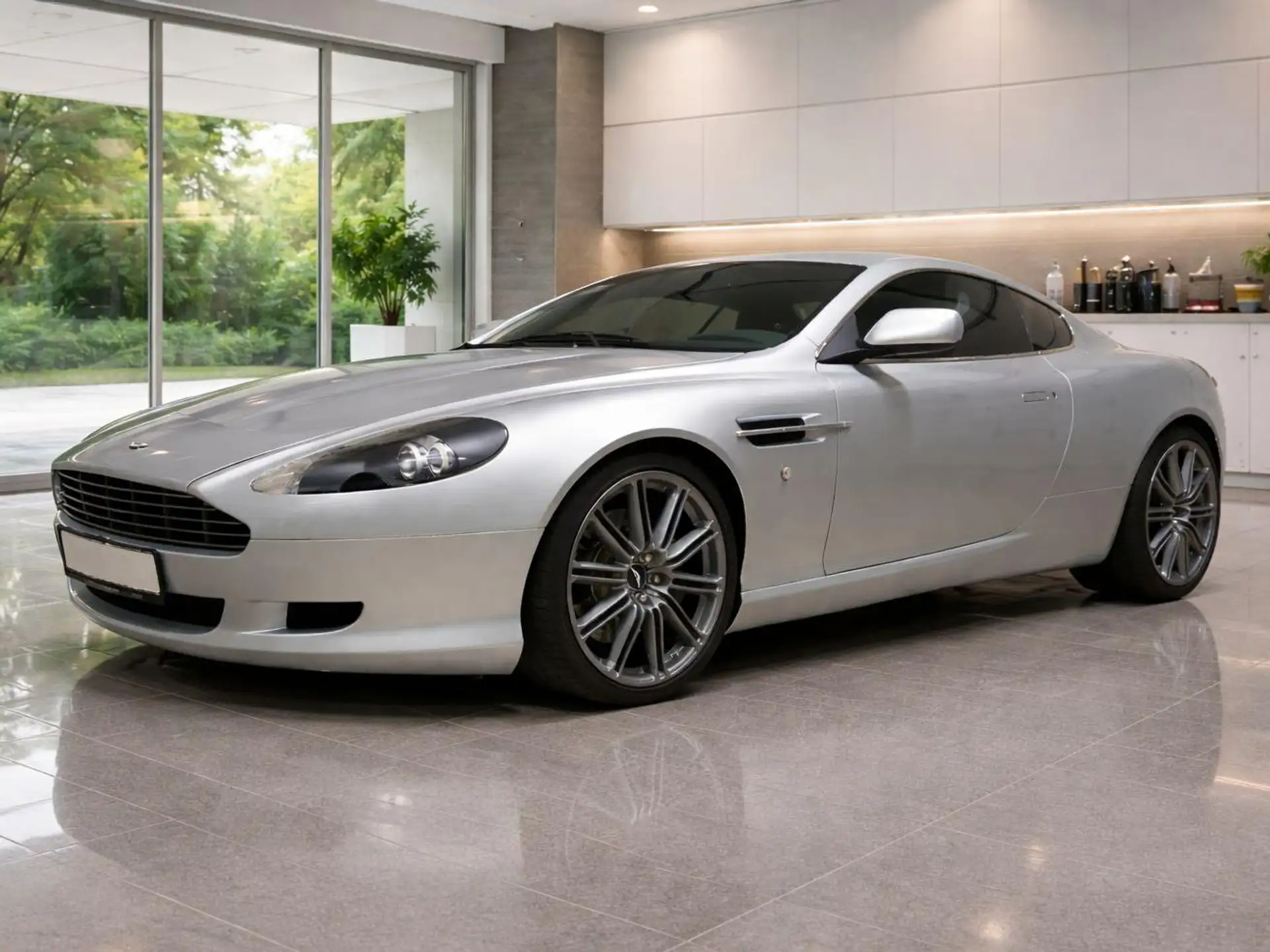 애스턴마틴 DB9 Coupe 2005 화이트 사진 1