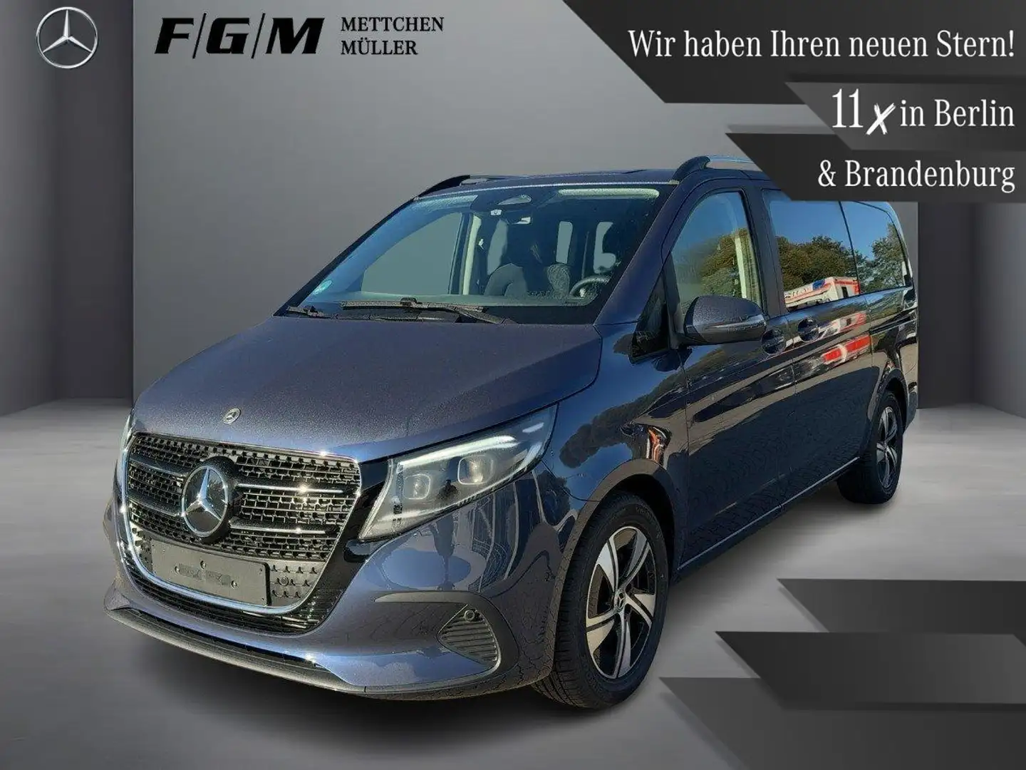 Mercedes-Benz V 250 d lang Style/Distronic/Multibeam/Totwinkel Blau - 1