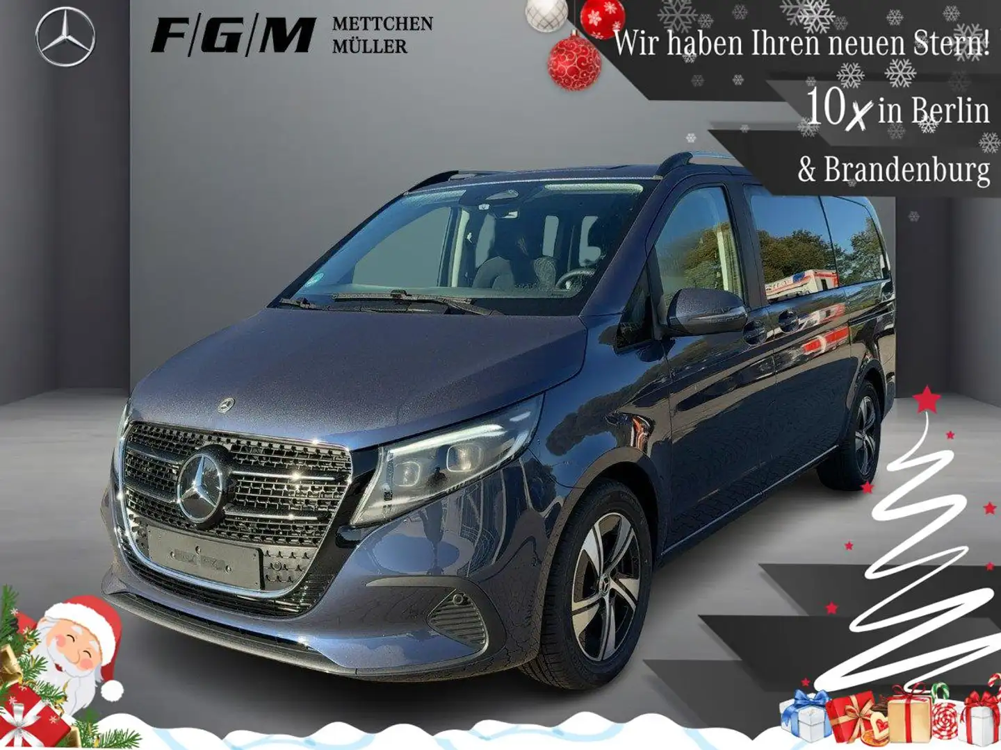 Mercedes-Benz V 250 d lang Style/Distronic/Multibeam/Totwinkel Azul - 1