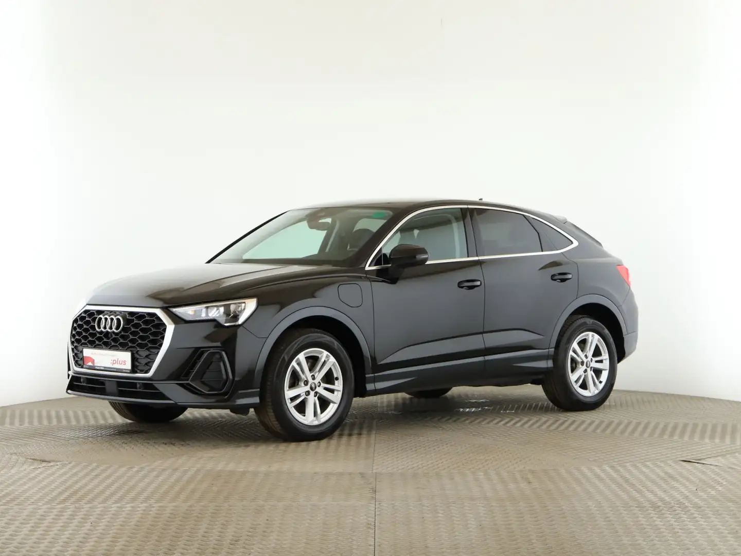 Audi Q3 45 TFSIe *HYBRID*AHK*LED*PDC*MMI-Pl Negro - 2