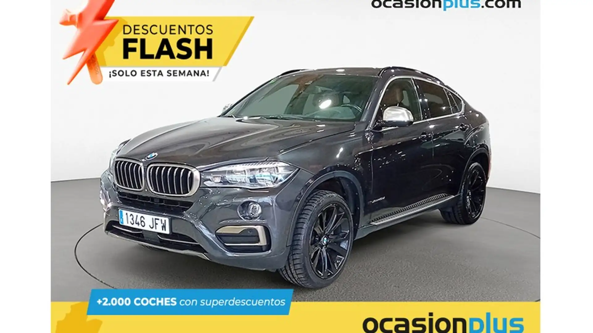 BMW X6 xDrive 40dA Grijs - 1