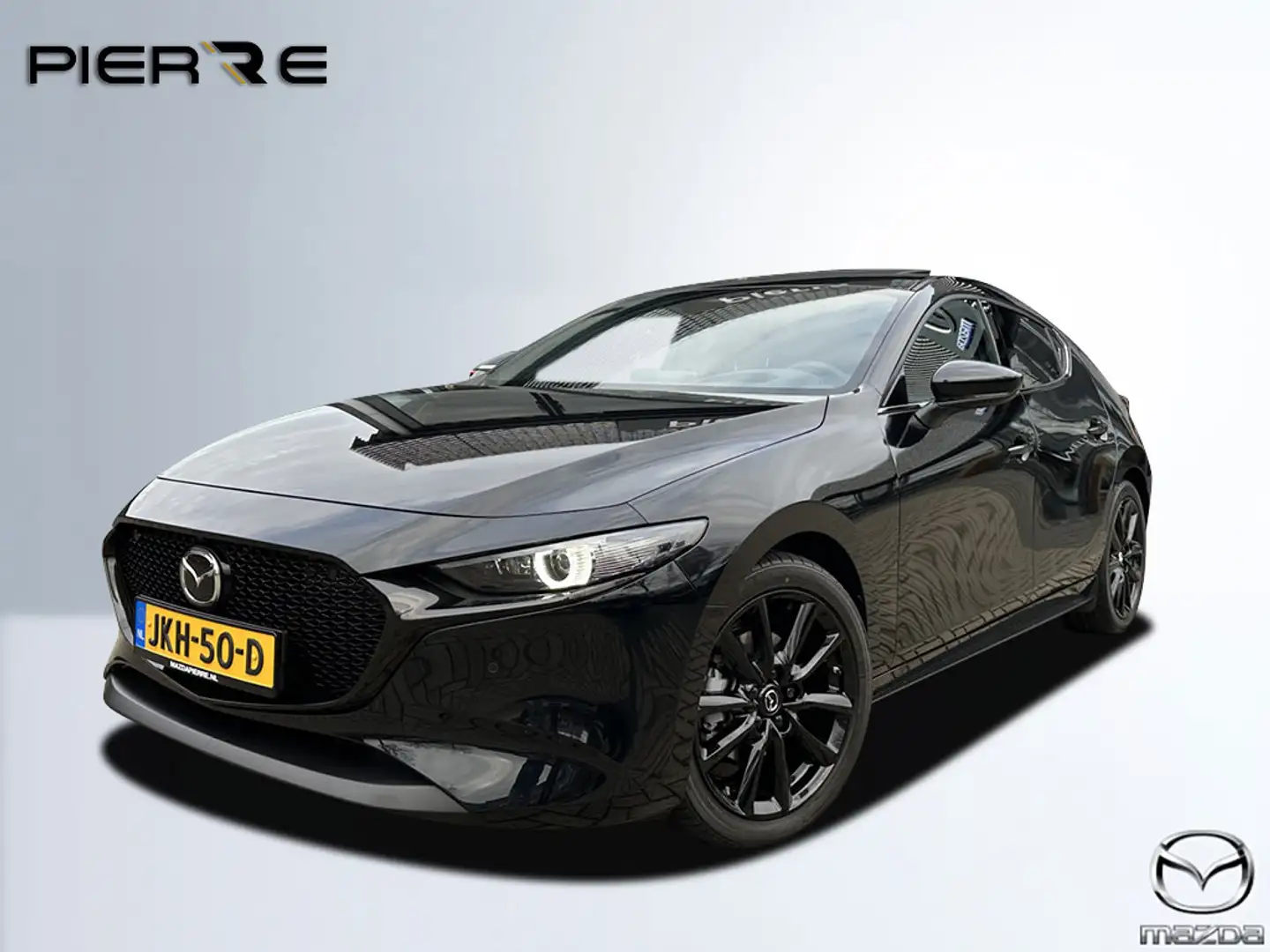 Mazda 3 2.0 e-SkyActiv-X M Hybrid 186 Takumi | SUNROOF | L Zwart - 1