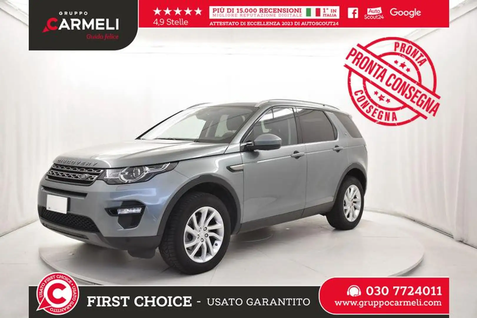 Land Rover Discovery Sport Discovery Sport 2.0 td4 Pure awd 150cv auto Gris - 1