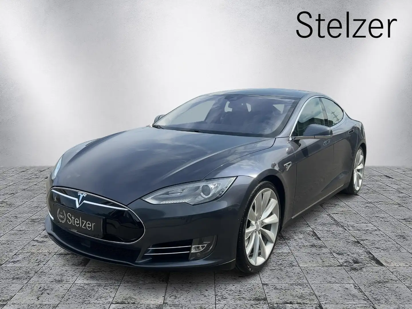 Tesla Model S P85D NEUE BATTERIE! Grau - 1