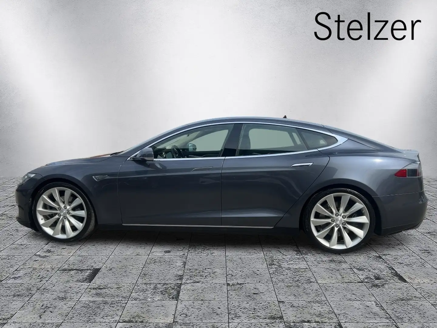 Tesla Model S P85D NEUE BATTERIE! Grau - 2
