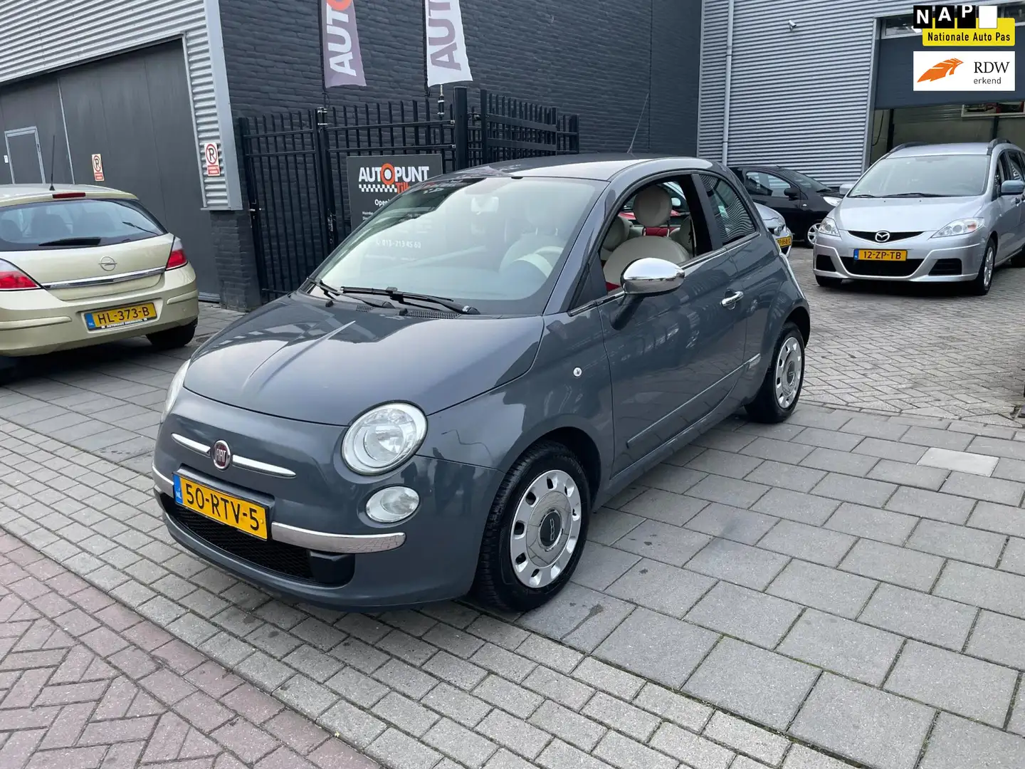 Fiat 500 1.2 Pop 2e Eigenaar! Airco PDC NAP APK Grau - 1