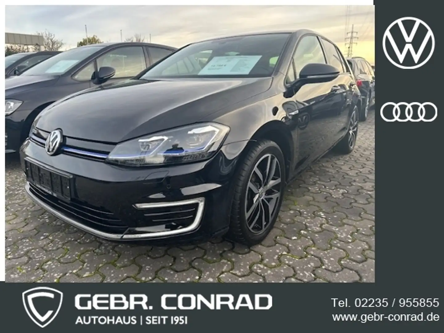 Volkswagen e-Golf "Comfortline" NP: 39.000 Euro Noir - 1