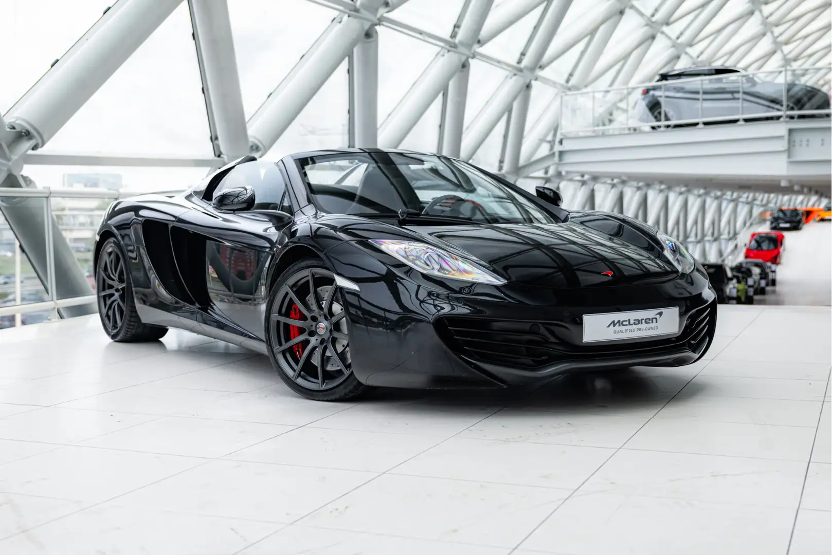 McLaren MP4-12C 3.8 Spider | Noselift | Meridian | Official McLare Zwart - 1