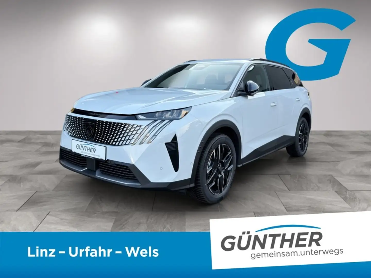 Peugeot 5008 ALLURE Hybrid 145 e-DCS6 Weiß - 1