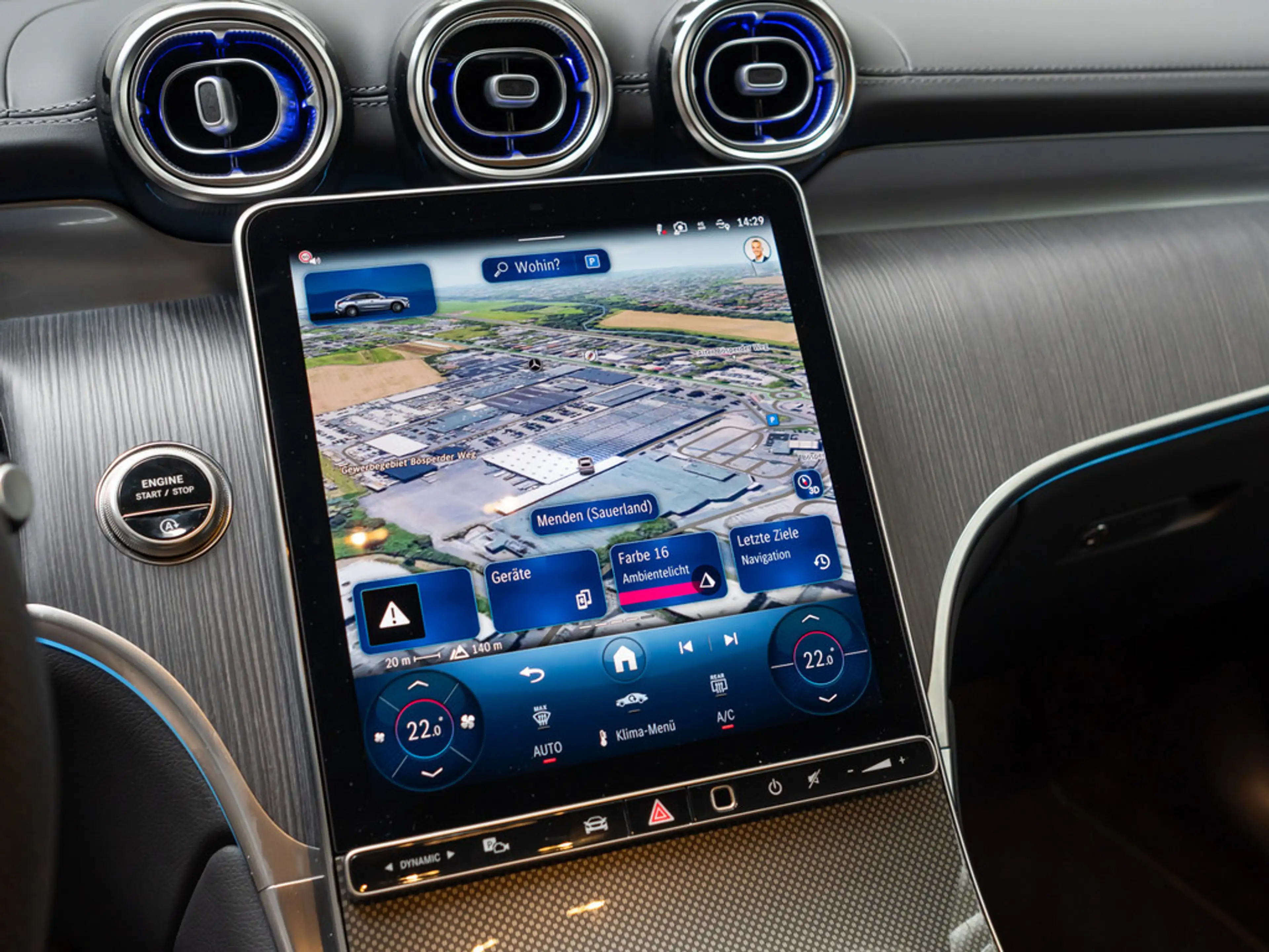 Mercedes-Benz GLC 220 d 4M AMG Line Coupé AHK Abstandstemp. — photo 11