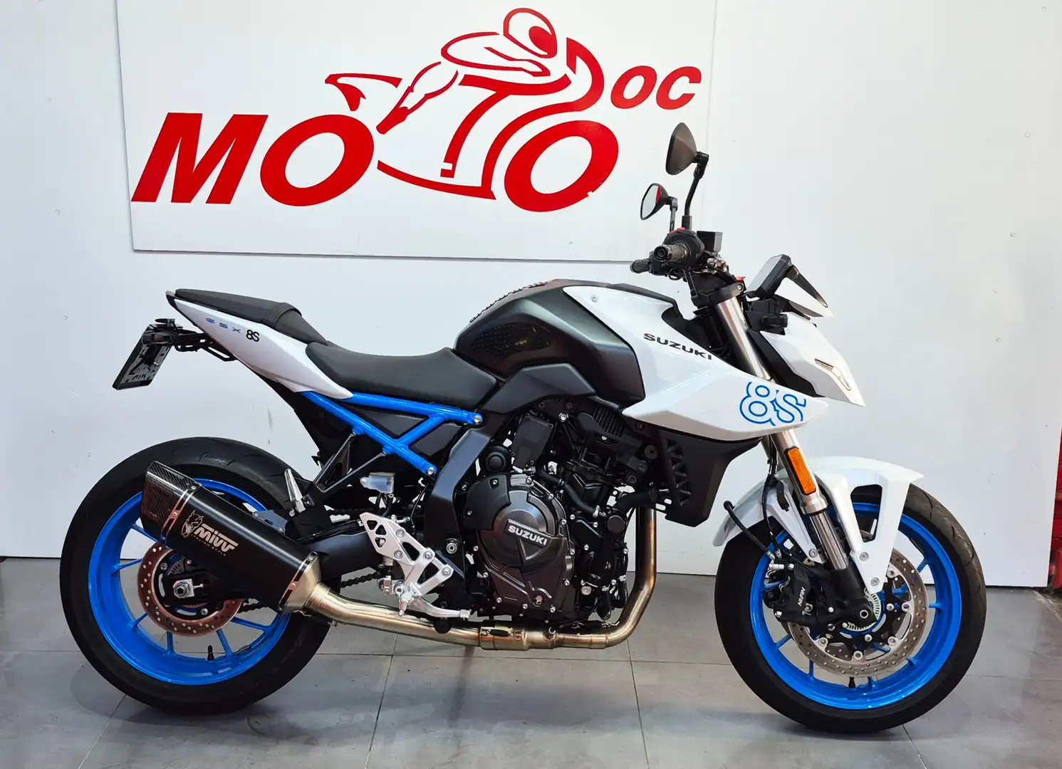 Suzuki GSX 8S ***MOTODOC.BE*** Blanc - 1