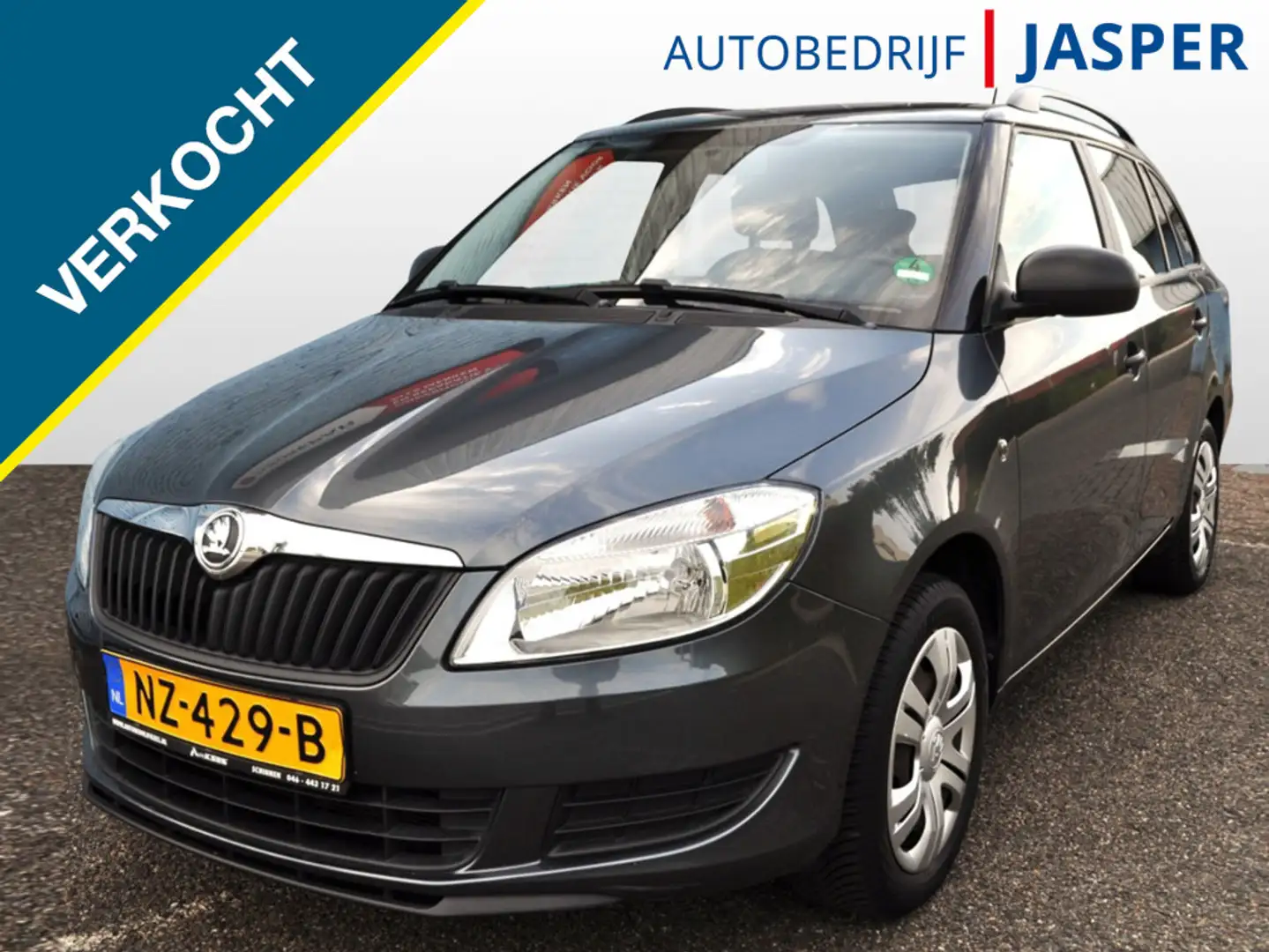 Skoda Fabia Combi 1.2 TSI Sprint A/c trhaak Grijs - 1