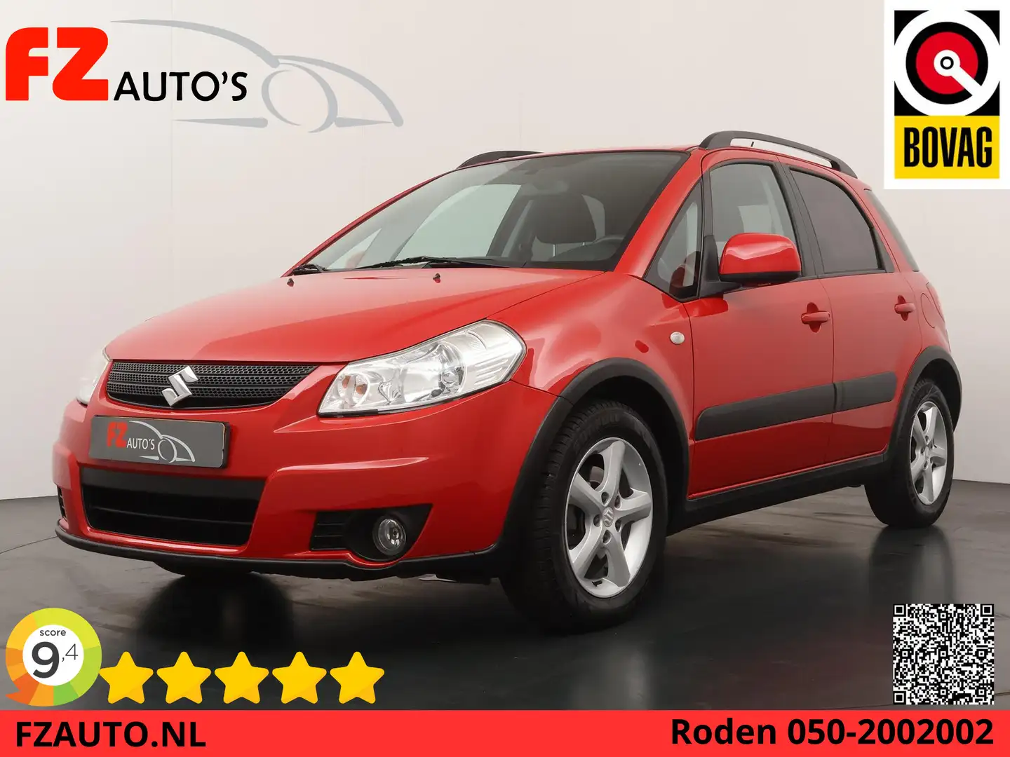 Suzuki SX4 1.6 Shogun - Hoge instap - Parkeersensoren - Trekh Rood - 1