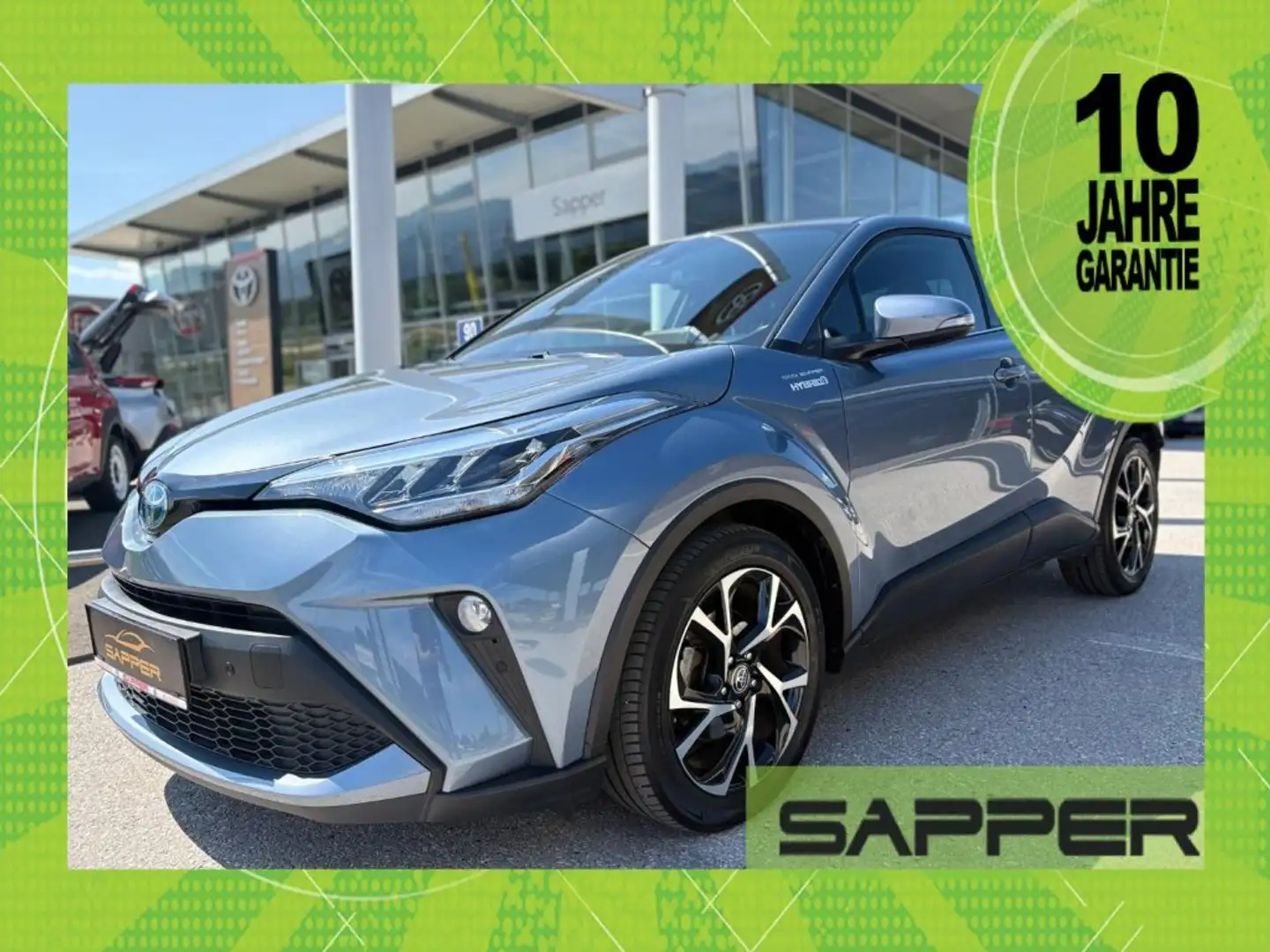 Toyota C-HR 2,0 Hybrid C-LUB CVT Grau - 1