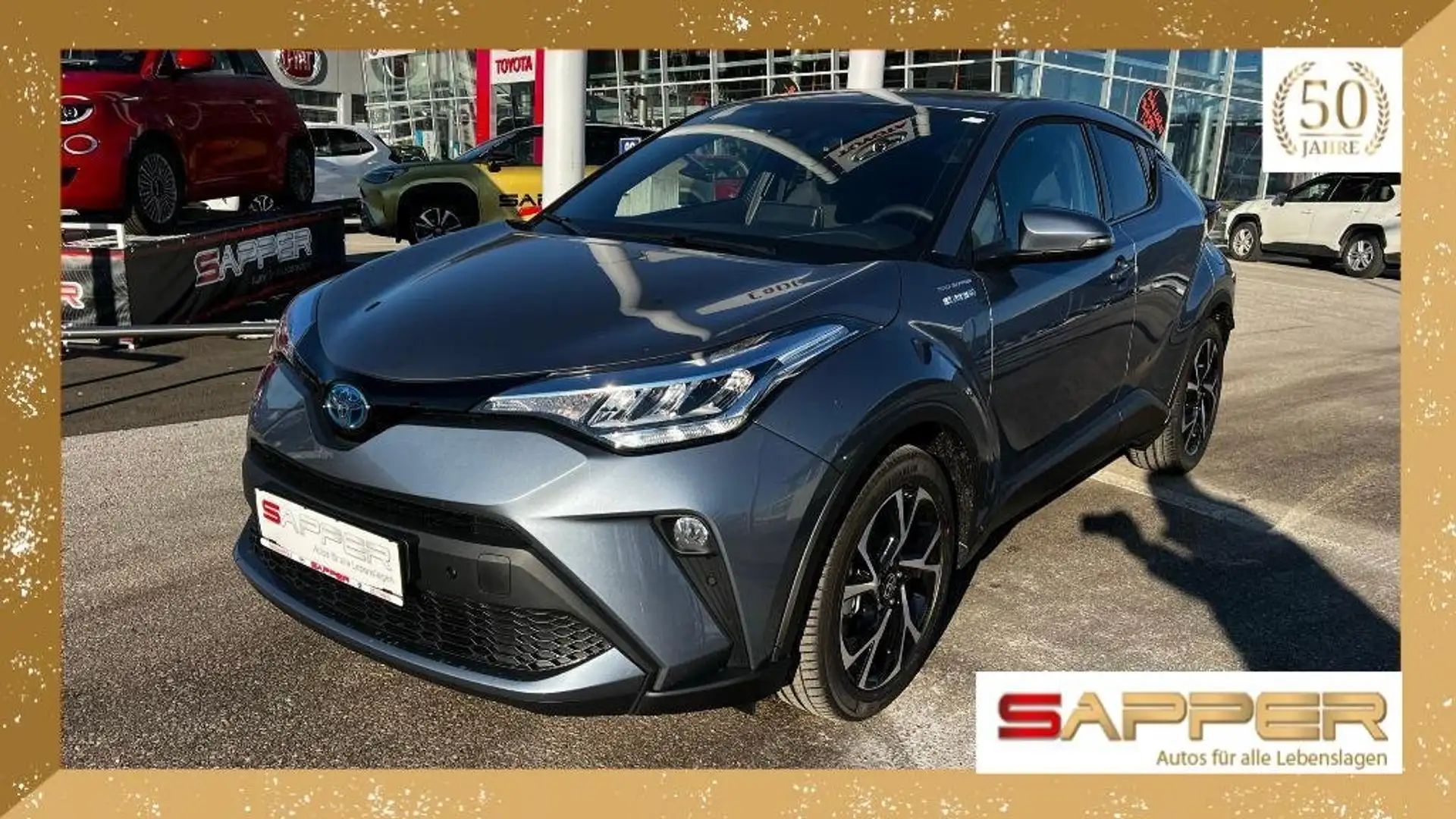 Toyota C-HR 2,0 Hybrid C-LUB CVT Grau - 2