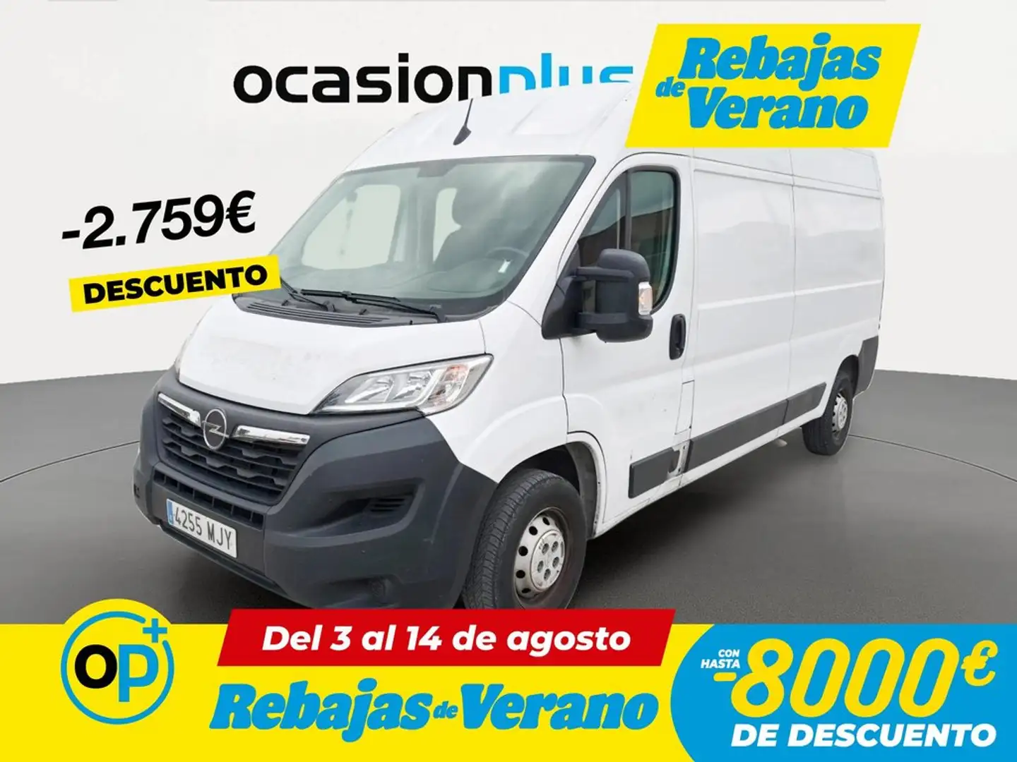Opel Movano Fg. 2.2 BlueHDI Base 140 L3H2 3500 Blanco - 1