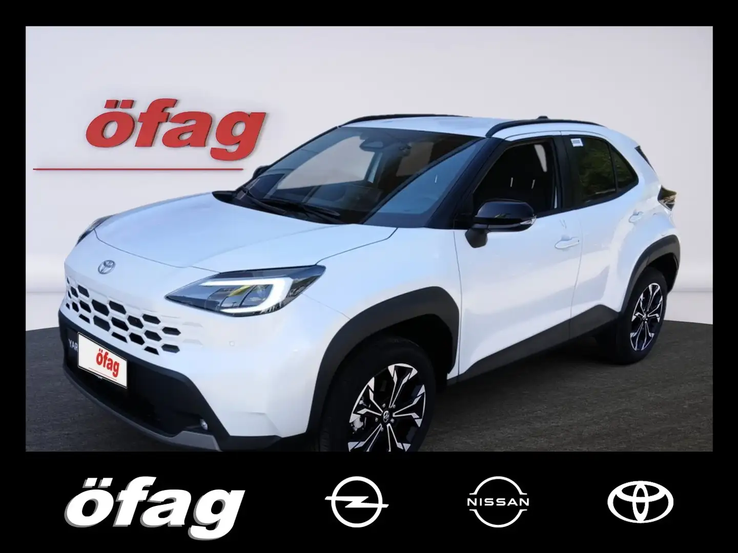 Toyota Yaris Cross Teamplayer 1,5 VVT-i Hybrid CVT AWD Weiß - 1