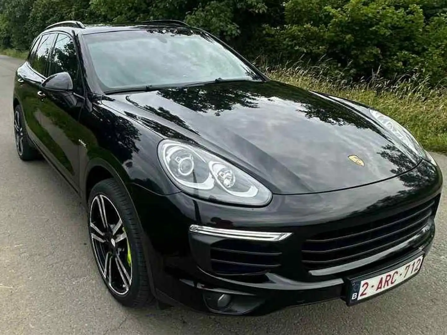 Porsche Cayenne Cayenne 3.0i V6 S hybrid Zwart - 1
