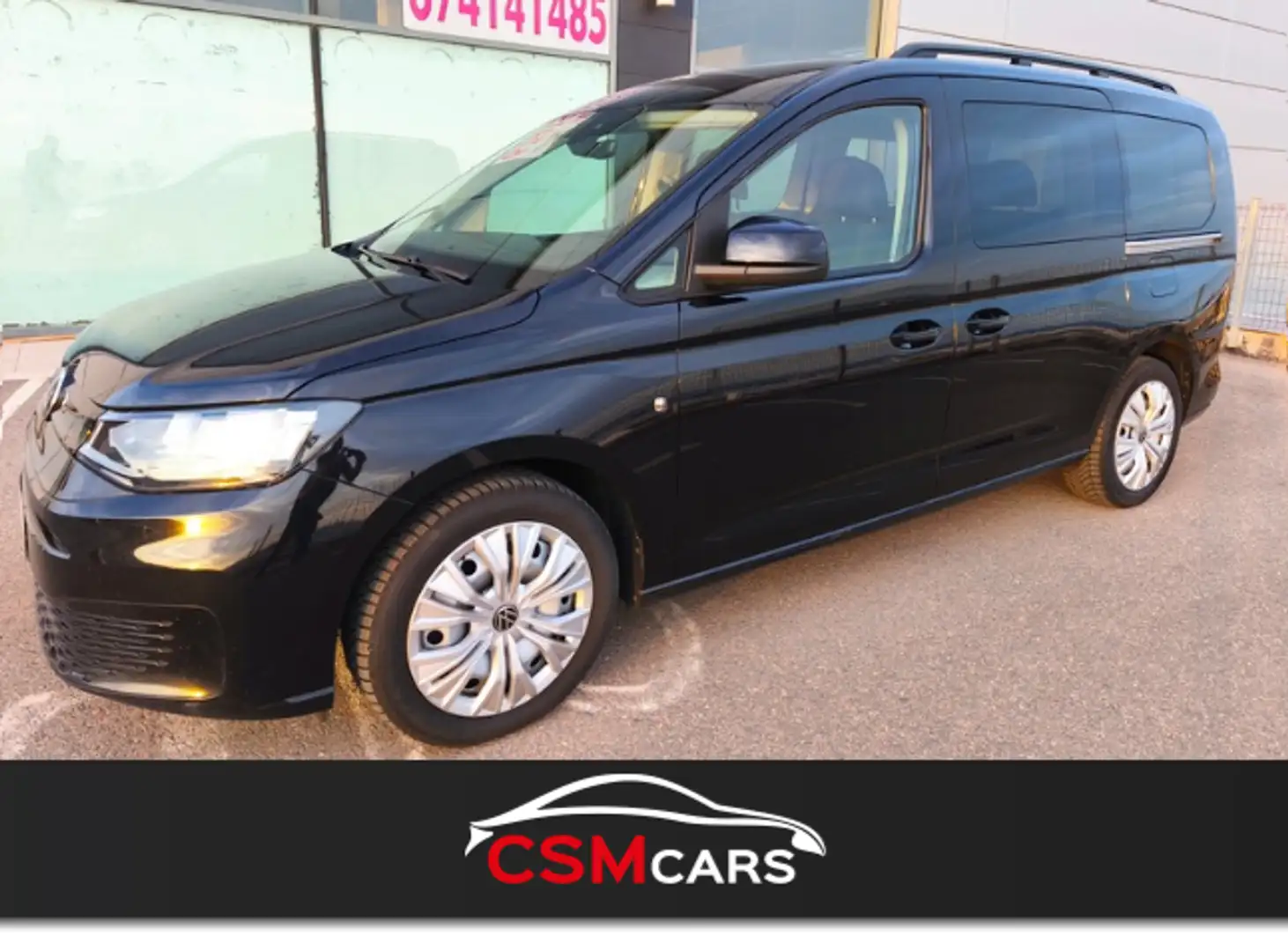 Volkswagen Caddy Maxi 2.0TDI Life 122 Negro - 1