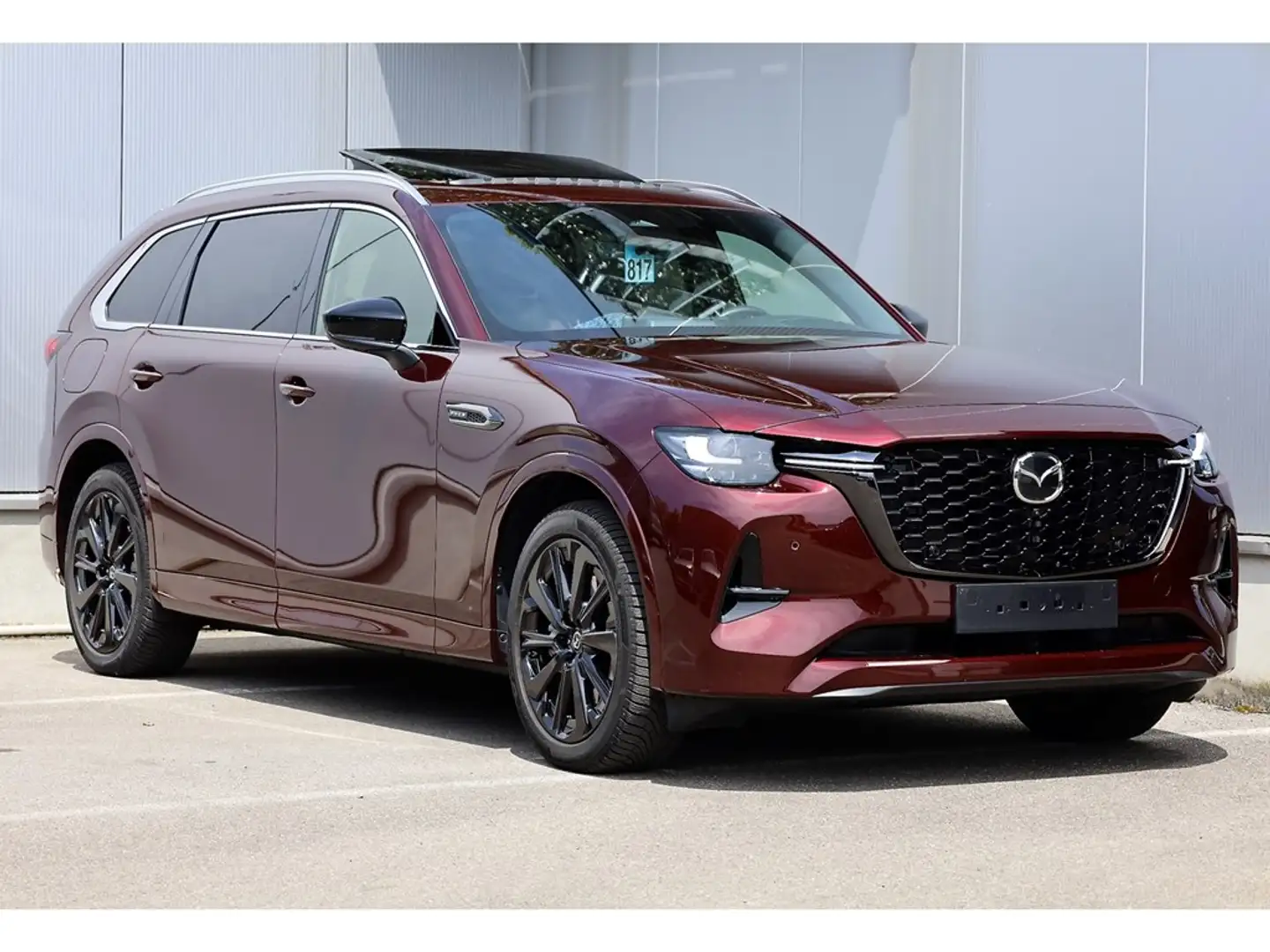 Mazda CX-80 HOMURA PLUS PHEV SLECHTS 13.280 KM!!! 6PLAATSEN!!! Rood - 1