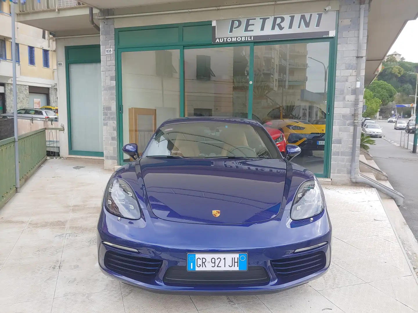 Porsche Cayman 718 Cayman 2.5 S 350cv Blau - 2