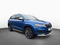 Skoda Karoq Scout 2.0TDI 4x4 PANO*AHK*STHZG*KAM* Bleu - thumbnail 4