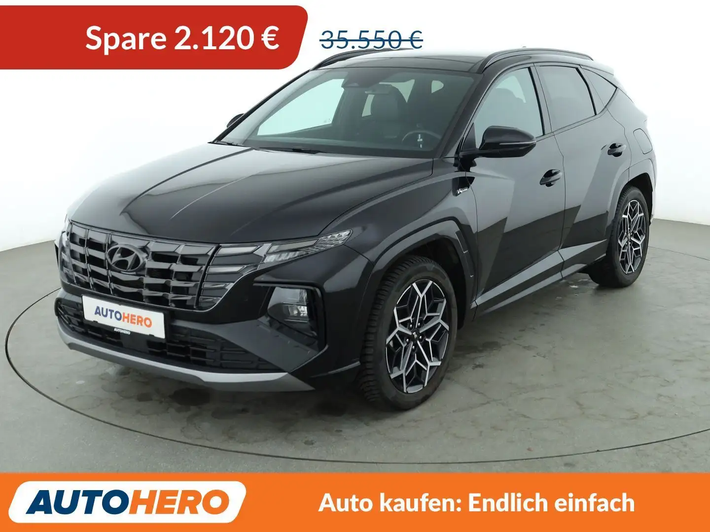 Hyundai TUCSON 1.6 T-GDI Plug-in Hybrid N Line 4WD Aut.*NAVI*LED* Schwarz - 1