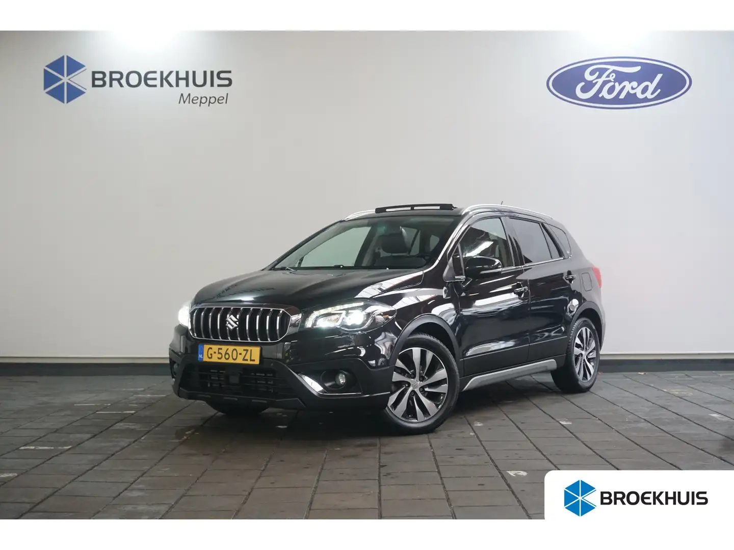 Suzuki S-Cross 1.4 Boosterjet Stijl | Achteruitrijcamera | Cruise Zwart - 1