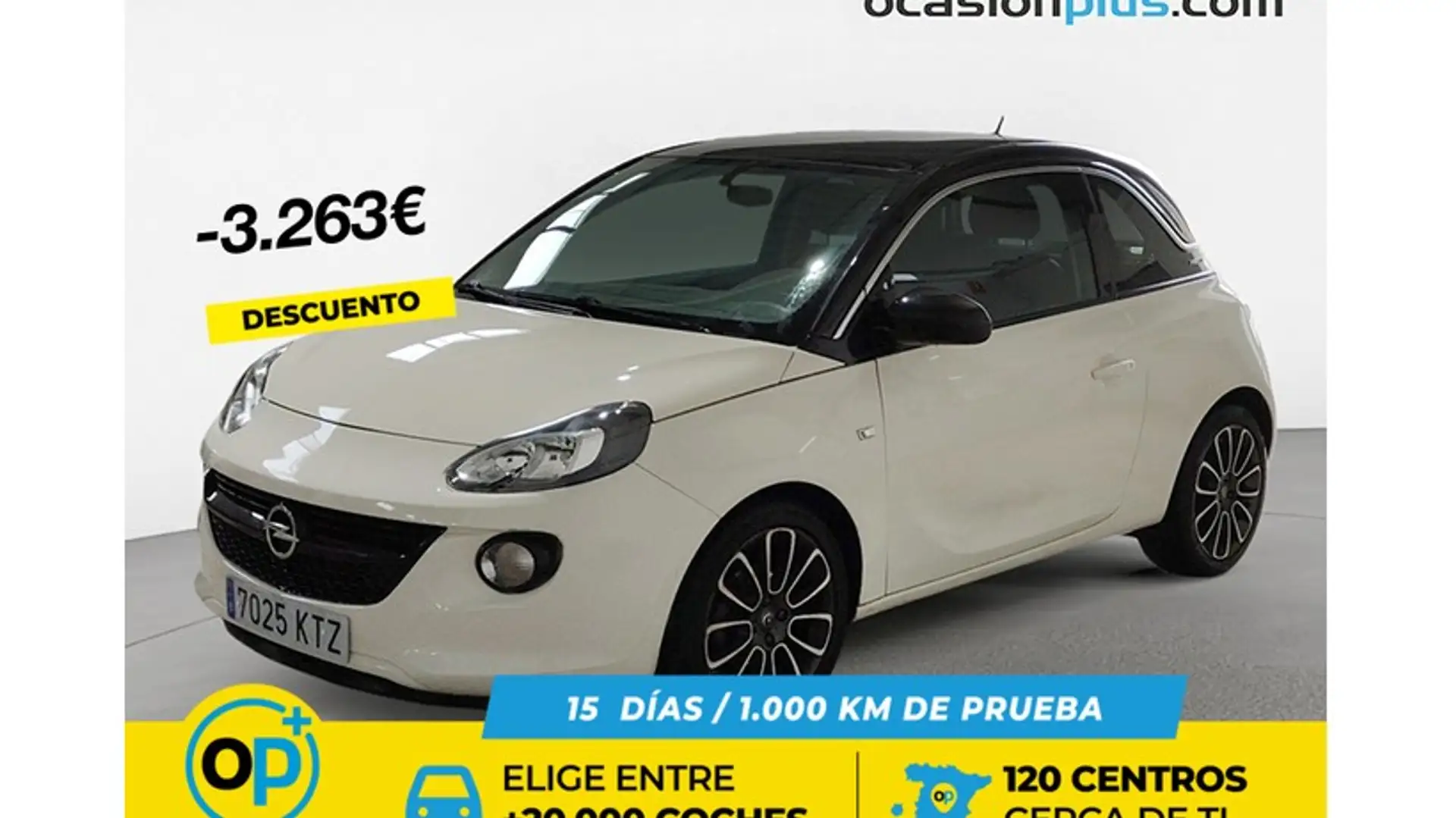 Opel Adam 1.4 XEL S&S GLP Glam Blanc - 1
