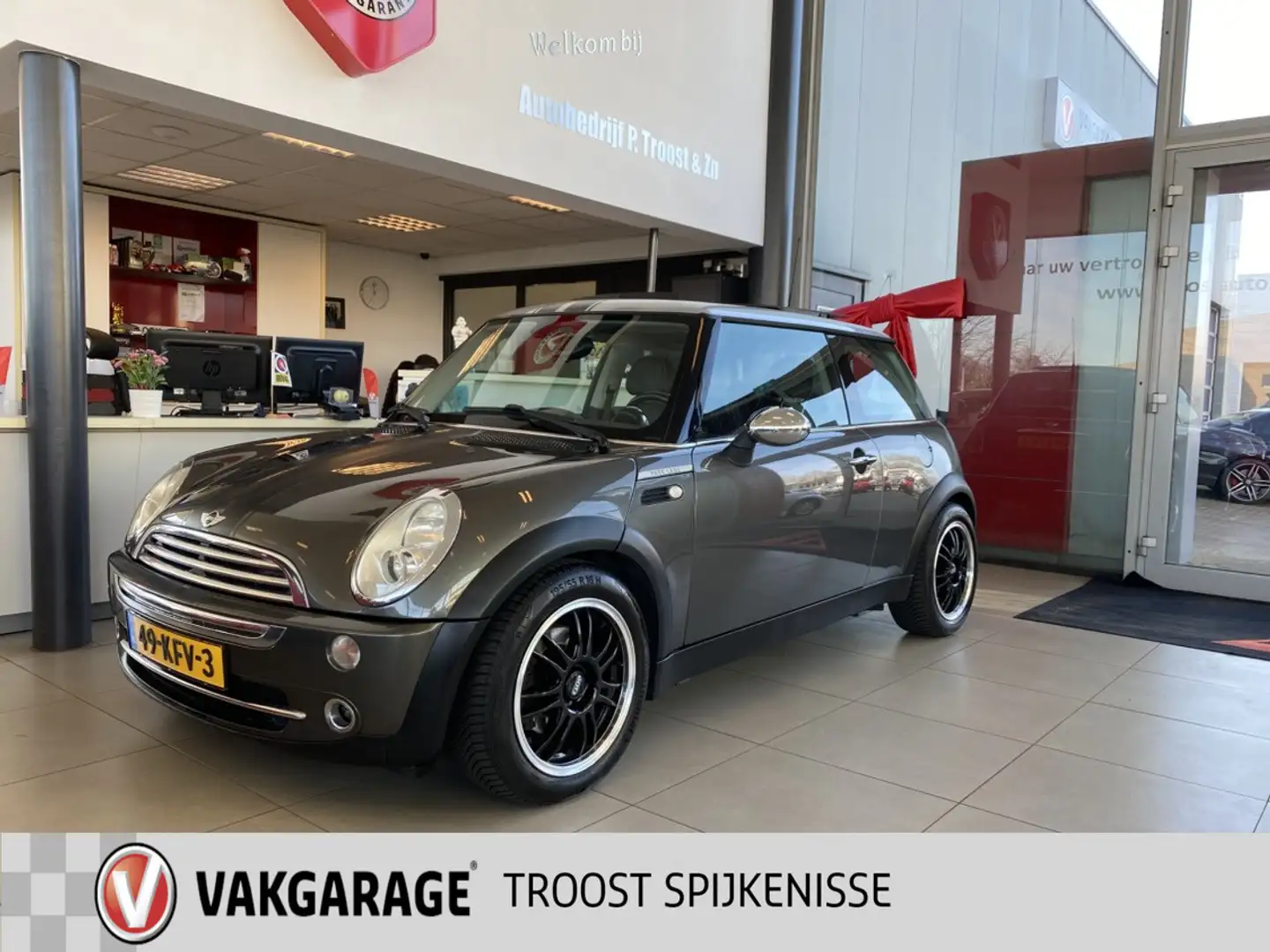 MINI Cooper Mini 1.6 Park Lane,Elektrisch Glazen Schuifdak,Led Gris - 1